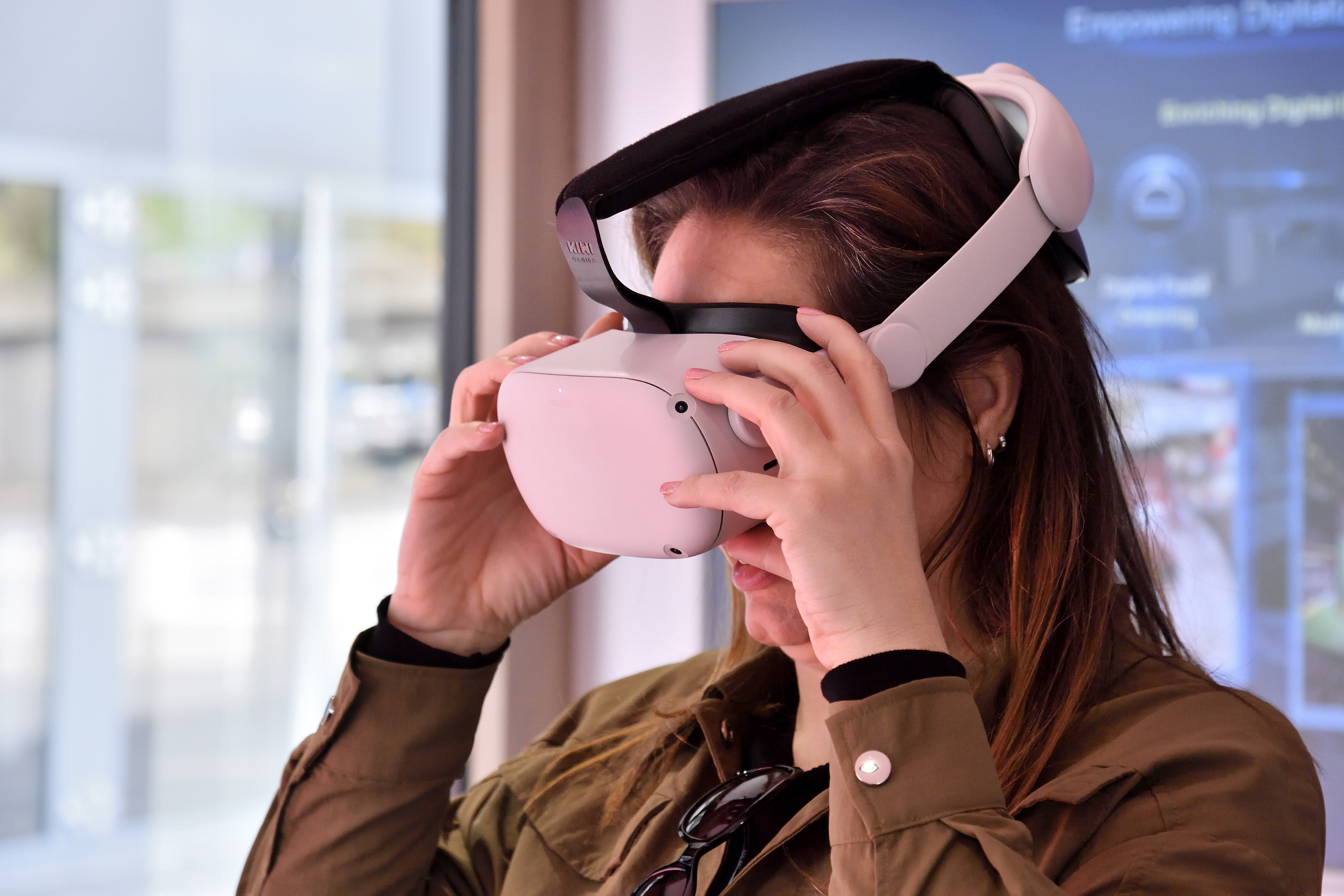 VR-szemüveg virtuális valósághoz