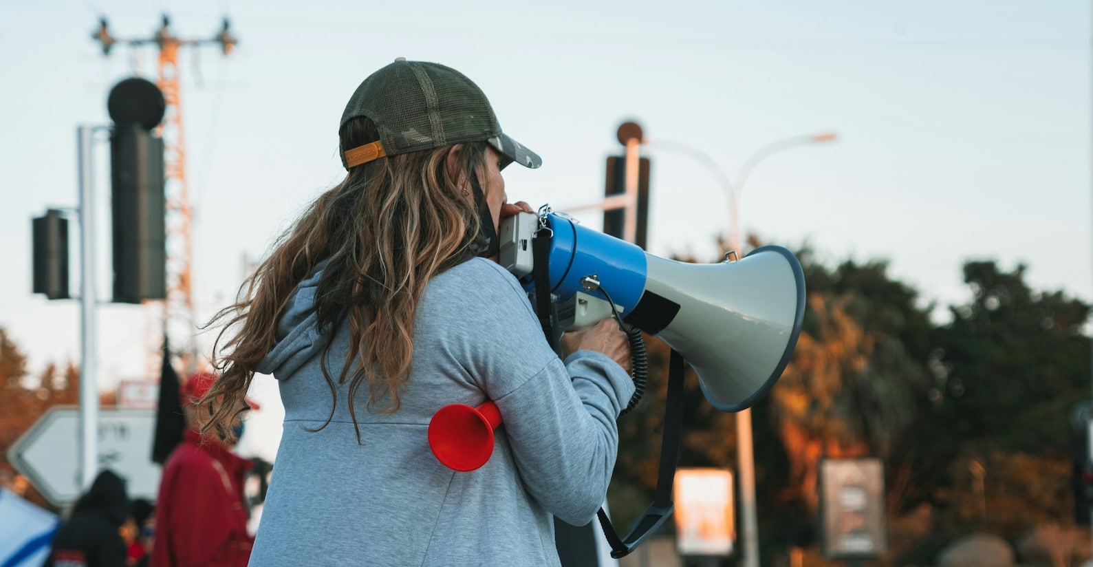 A Microsoft-székház előtt vertek tábort a tiltakozó alkalmazottak.