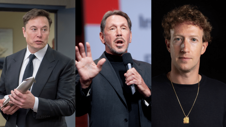 A leggazdagabb 10 emberből már 8 jön a technológiai szektorból