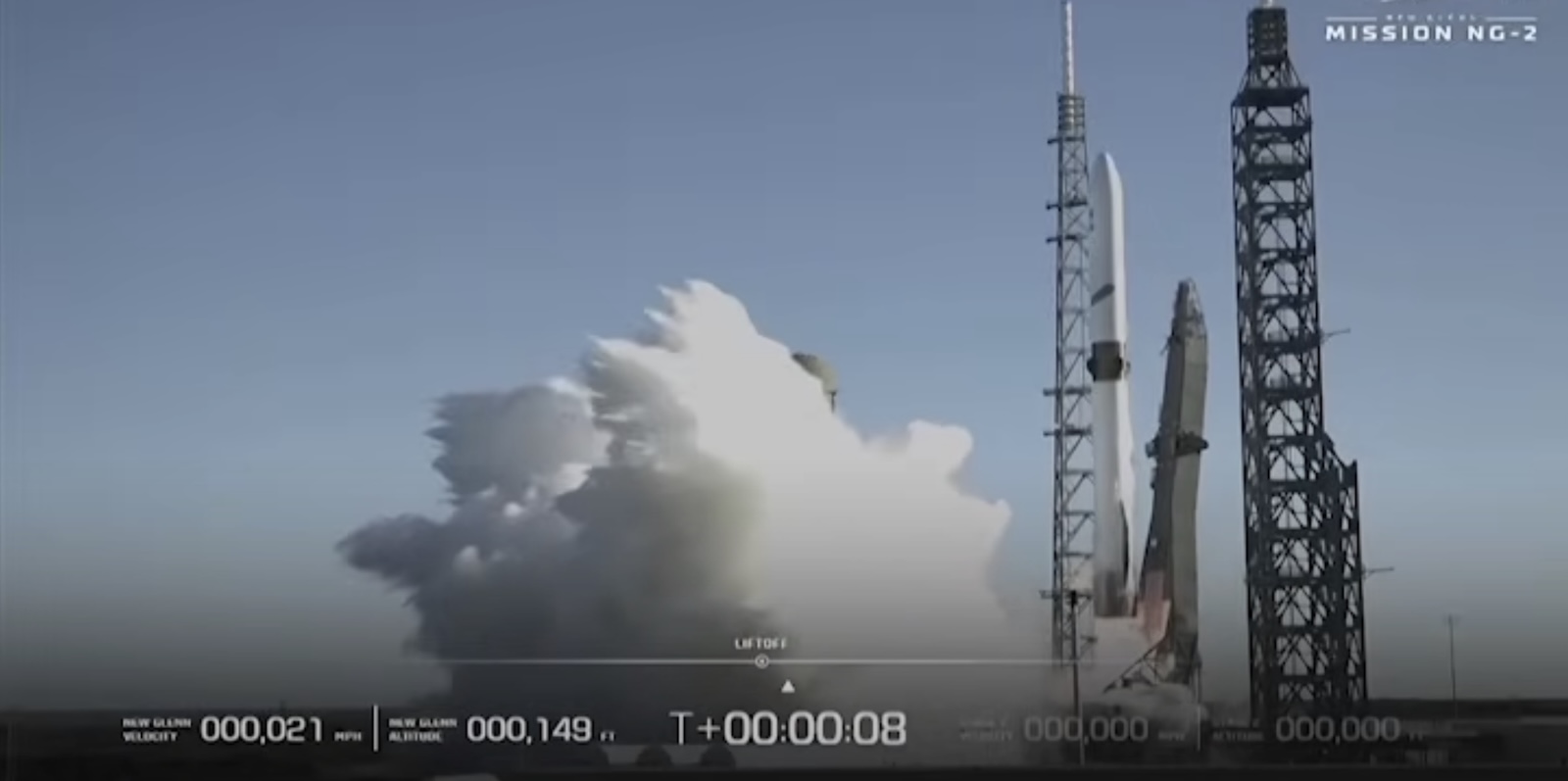 Elindult a Holdra Jeff Bezos rakétája