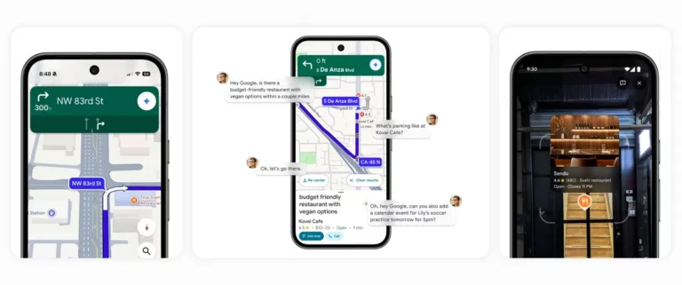 Csevegősre vált a Google Maps: óriási Gemini-frissítést kap a navigációs app