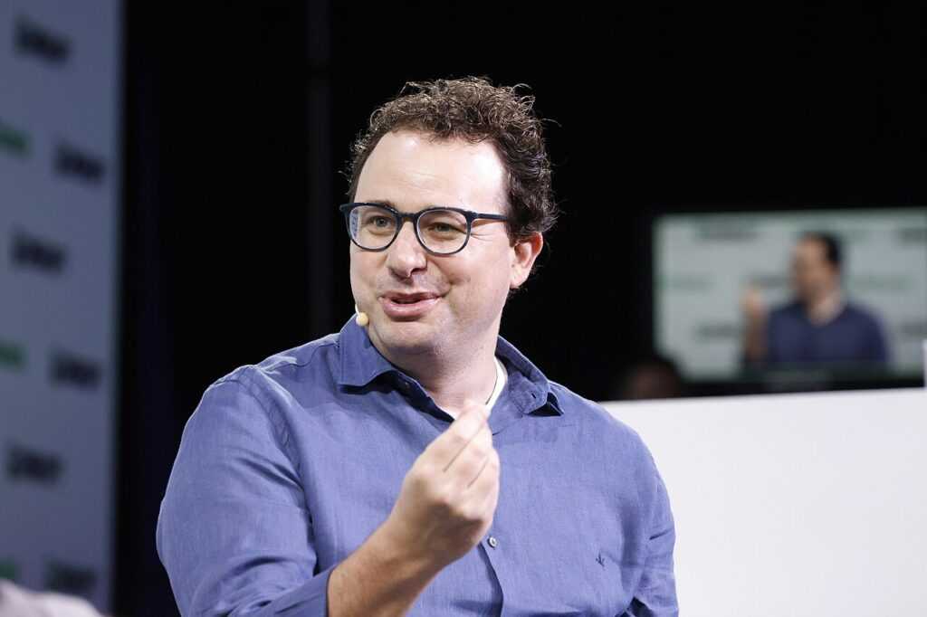 Dario Amodei at TechCrunch Disrupt 2023